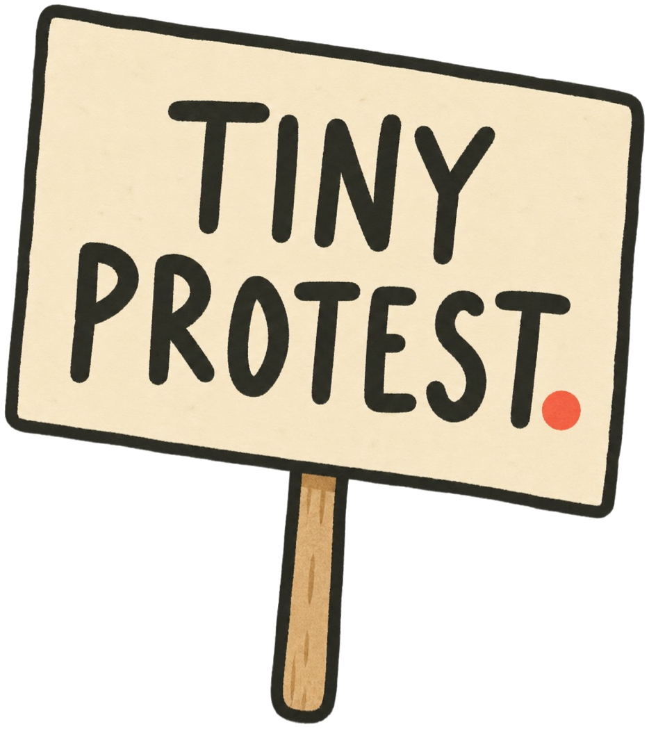 Tiny Protest logo